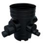 Catchpit Chamber Base - 600mm Diameter For 160mm Pipe with 110mm Or 160mm & 225mm Inlets