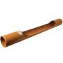 FloPlast Drainage Channel Access Pipe Plain Ended - 1mtr x 110mm