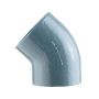 Halifax Cast Iron Drainage Short Radius Bend - 45 Degree x 200mm