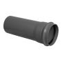 Ring Seal Soil Pipe Single Socket - 110mm x 3mtr Anthracite Grey