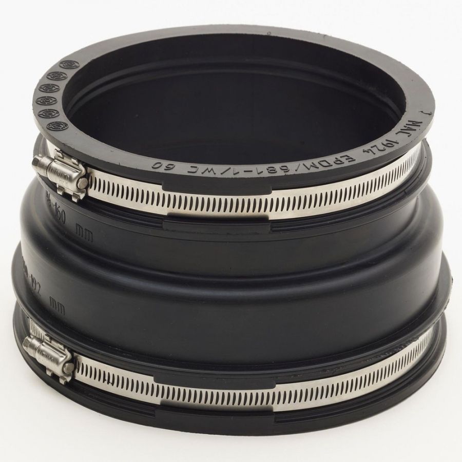 Drainage Flexible Coupling Stepped - 160mm - 180mm to 180mm - 200mm