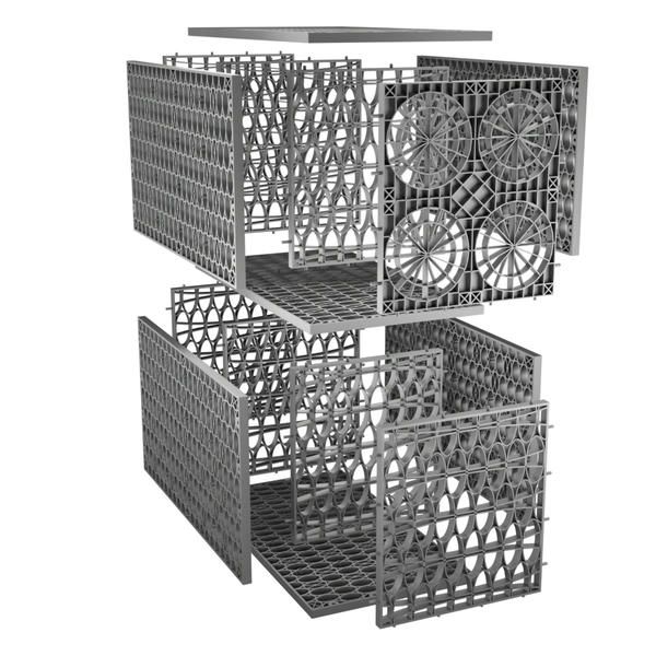 Rainsmart 24 Tonne Soakaway Crate Set Flat-Packed - 5 Cubic Metre Kit