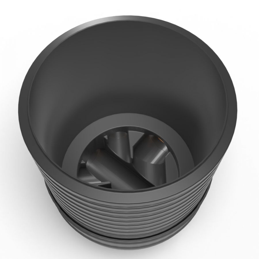 Inspection Chamber Set - 600mm Diameter x 1050mm Depth with 160mm Channel & 110mm Inlets