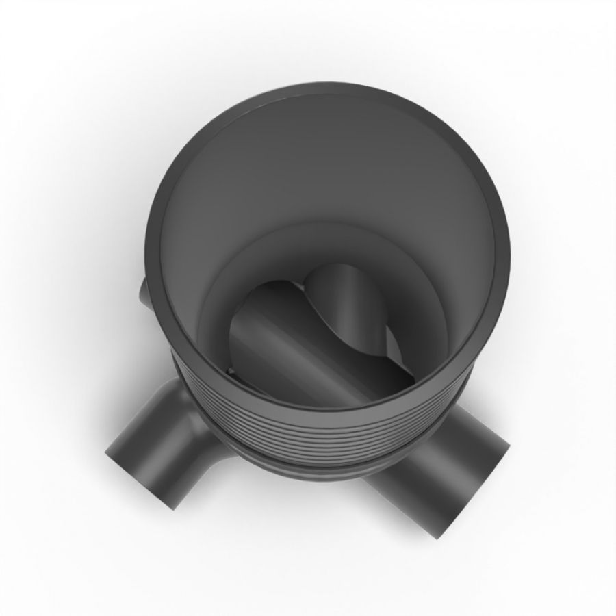 Inspection Chamber Set - 600mm Diameter x 1115mm Depth with 300mm Channel & 225mm Inlets