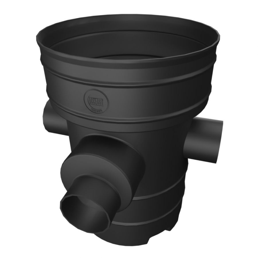 Catchpit Chamber Set - 450mm Diameter x 1489mm Height For 225mm Twinwall with 150mm Inlets