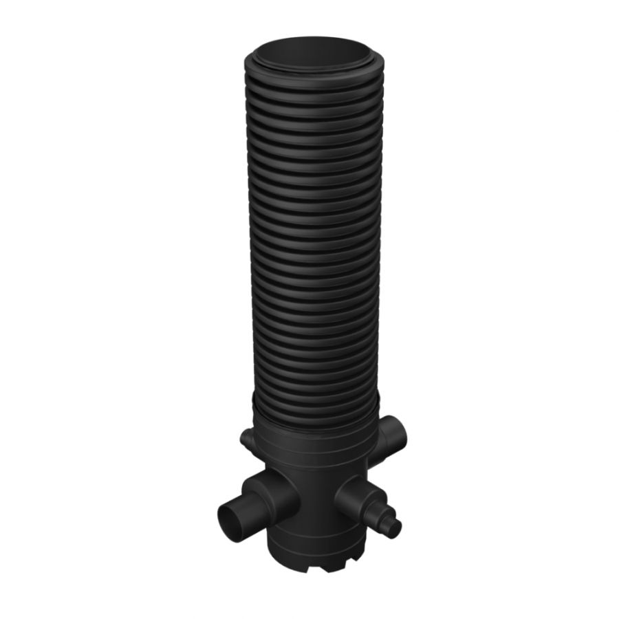 Catchpit Chamber Set - 600mm Diameter x 2335mm Height For 300mm Twinwall with 110mm & 160mm & 225mm Inlets