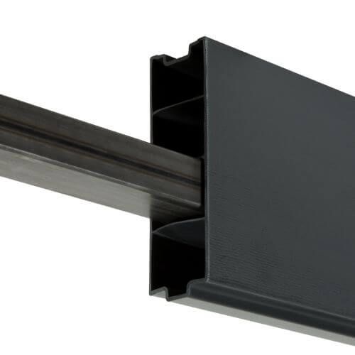 Durapost Fencing Gravel Board - 2400mm Anthracite Grey