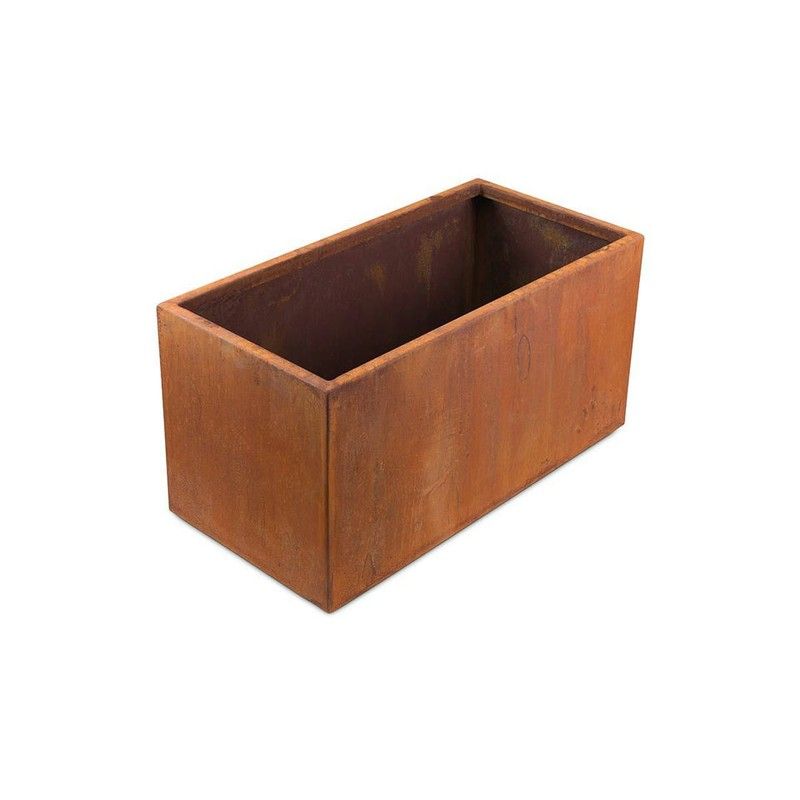 Corten Steel Trough Planter - 1200mm x 300mm x 300mm