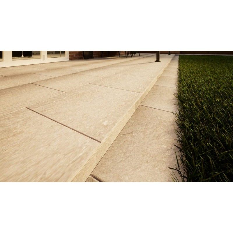 Limestone Paving - 600mm x 600mm x 25mm Graphite Grey