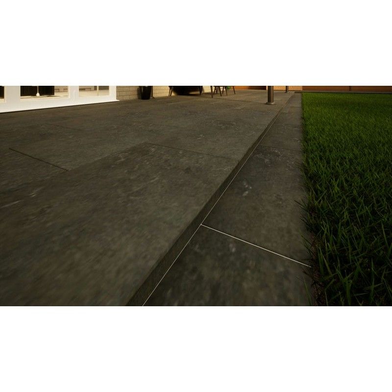 Porcelain Paving - 900mm x 600mm x 20mm Charcoal