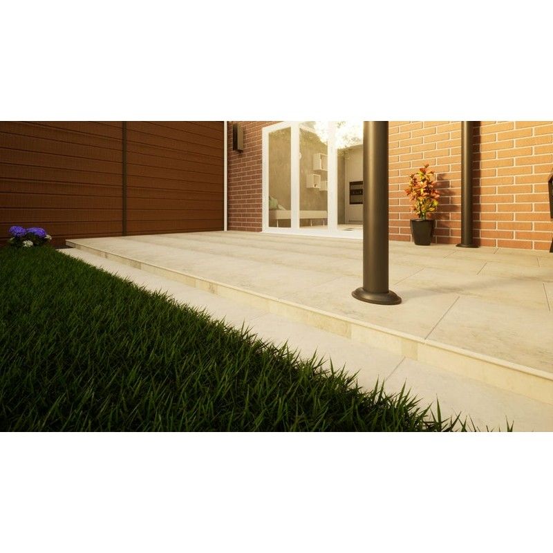 Porcelain Paving - 600mm x 600mm x 20mm Jura Grey - Pack of 2
