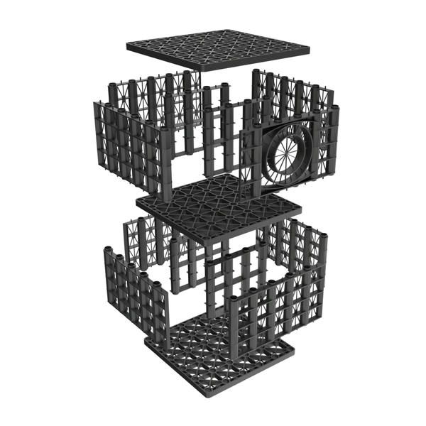 Rainsmart 65 Tonne Soakaway Crate Set Flat-Packed - 5 Cubic Metre Kit