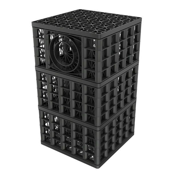 Rainsmart 65 Tonne Triple Soakaway Crate Flat-Packed - 0.36 Cubic Metres