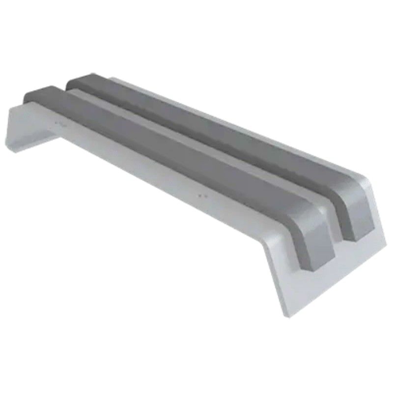Aluminium Coping Union for 141-200mm Wall - 260mm Painted