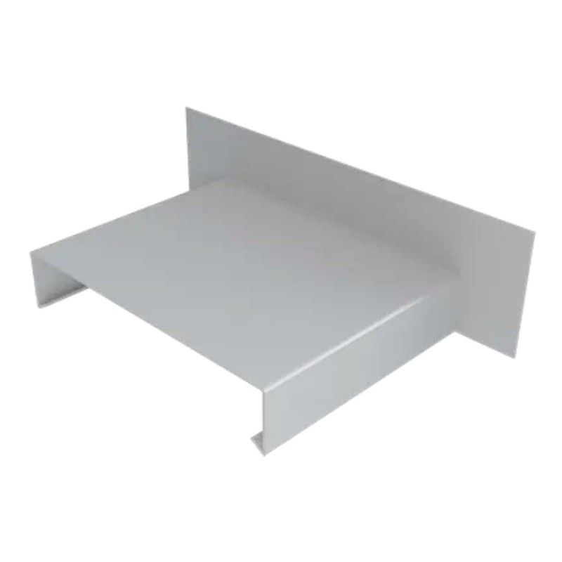 Aluminium Coping Upstand for 241-300mm Wall - 360mm Painted
