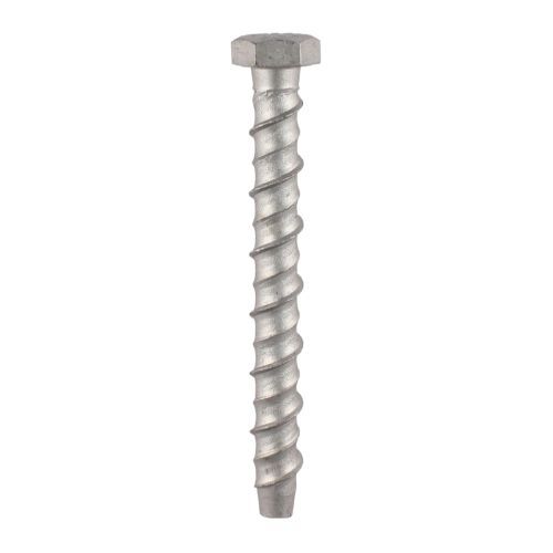 12mm x 130mm - Anchor Thunder Concrete Bolts - Hex Head - 10mm - Drill Size - Bag of 6