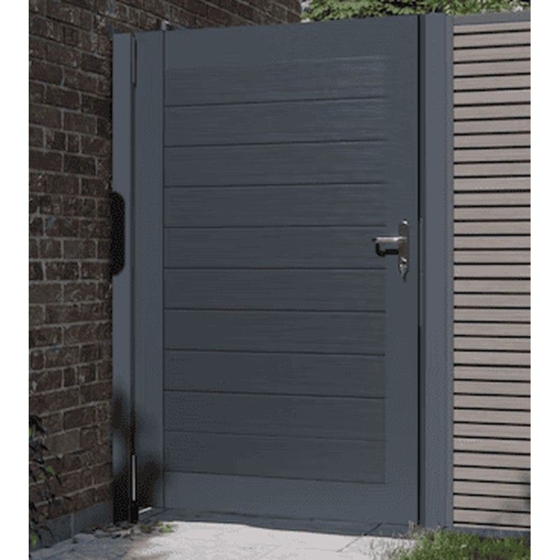 Durapost Composite Gate Full Kit - 1188mm x 1770mm Anthracite Grey