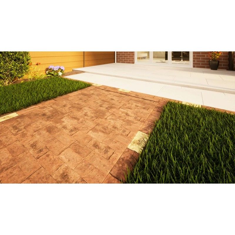 Clay Paving - 210mm x 100mm x 50mm Cotswold Clay