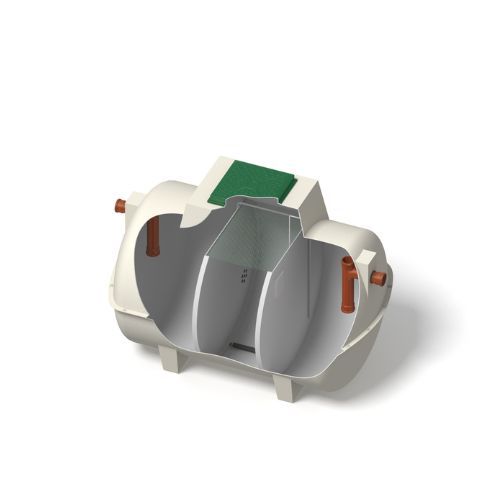 Marsh ENSIGN 6 Person Sewage Treatment Plant Standard - Gravity Outlet
