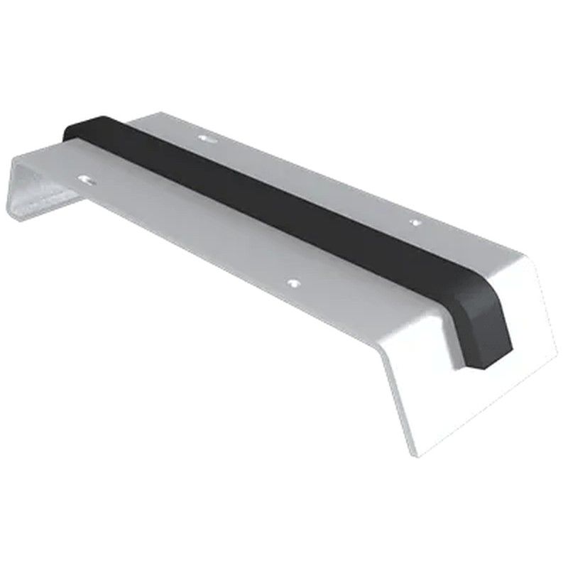 Aluminium Coping Fixing Clip for 141-200mm Wall - 260mm Anthracite Grey (7016 Matt)