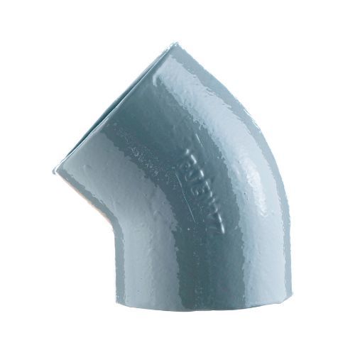 Halifax Cast Iron Drainage Short Radius Bend - 45 Degree x 100mm