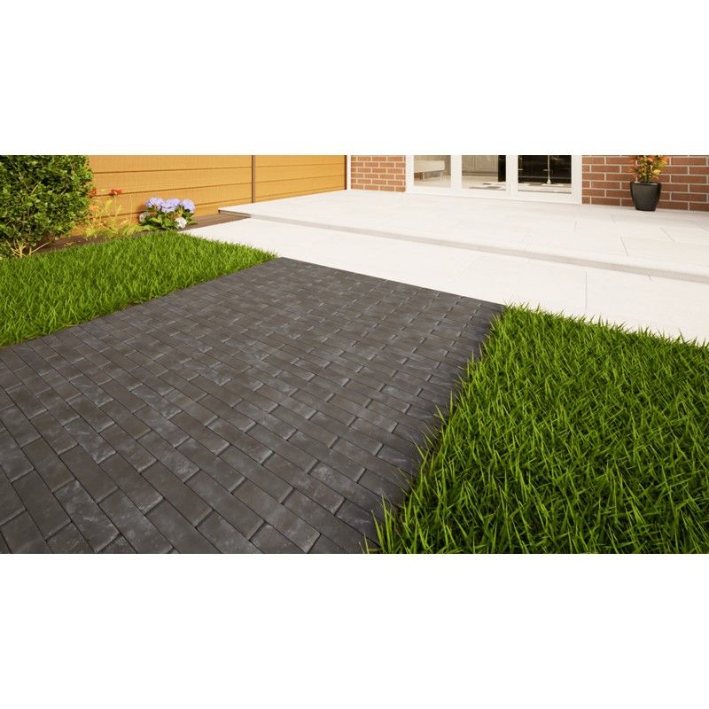 Clay Paving - 204mm x 50mm x 60mm Ancona