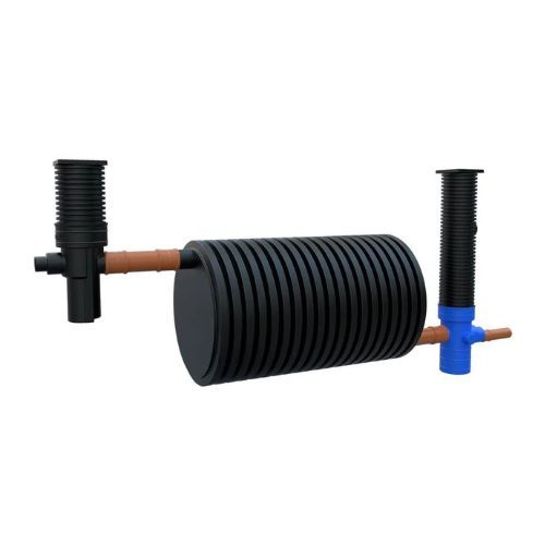 Packaged Plot Orifice Attenuation System - 5500 Litres with 110mm & 160mm Inlets