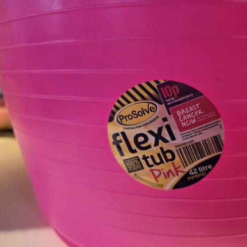 ProSolve Flexi-Tub - Pink 42 Litre