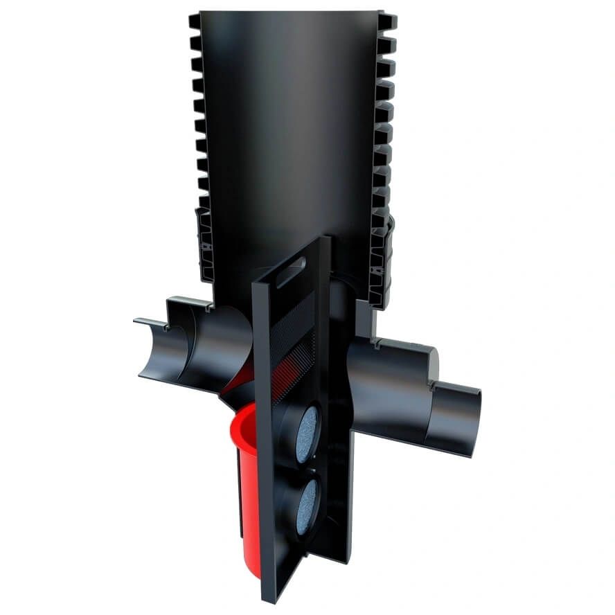 Silt SILTBLOK - 450mm Diameter x 1960mm Deep with 150 -225mm Outlets