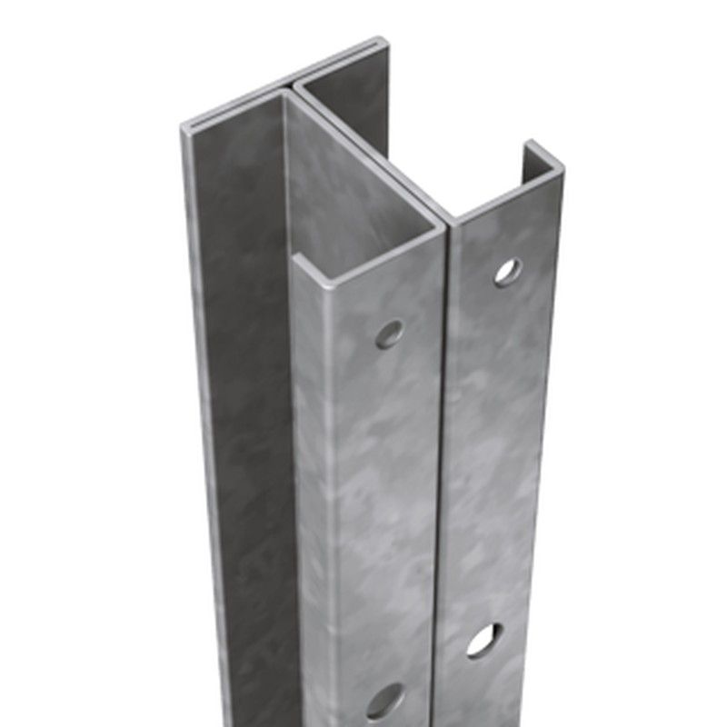 Durapost Commercial Fencing Post - 4000mm Galvanised