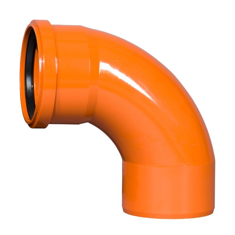 Drainage Bend Single Socket - 87.5 Degree x 110mm