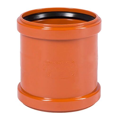 Drainage Coupling Double Socket - 110mm