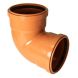 Drainage Knuckle Bend Double Socket - 90 Degree x 160mm