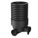 Inspection Chamber Set - 450mm Diameter x 1040mm Depth with 150mm Channel & 150mm Inlets