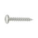 Durapost Pan Head Timber Screws - 4mm x 40mm Ruspert Silver - Pack Of 10