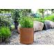 Corten Steel Straight Cylinder Planter - 300mm x 300mm