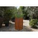 Corten Steel Tall Cube Planter - 400mm x 400mm x 800mm