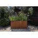 Corten Steel Tall Trough Planter - 600mm x 300mm x 600mm
