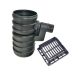 Yard Gully Set with Ductile Iron Grating - 40 Tonne x 450mm x 900mm x 160mm Outlet
