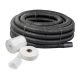Perforated Land Drain and Filter Sleeve Kit - 80mm (O.D.) x 25mtr Coil