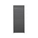 Proteus Slate Grey Aluminium Pergola 1330mm Louvre Panel For 4m Side