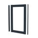 Durapost Aluminium Gate Frame - 1188mm x 1770mm Anthracite Grey