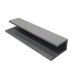 Standard Composite Panel Cladding J Trim - 3.6m x 40mm Grey