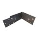 6mm Steel Garden Edging External Corner - 90 Degree x 75mm