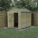 Forest Garden Shiplap Apex Shed - No Window - 6' x 8'