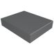 Aluminium Coping Stop End for 241-300mm Wall - 360mm Anthracite Grey (7016 Matt)