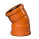 Drainage Bend Double Socket - 30 Degree x 110mm