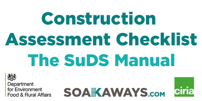 SuDS Construction Assessment Checklist