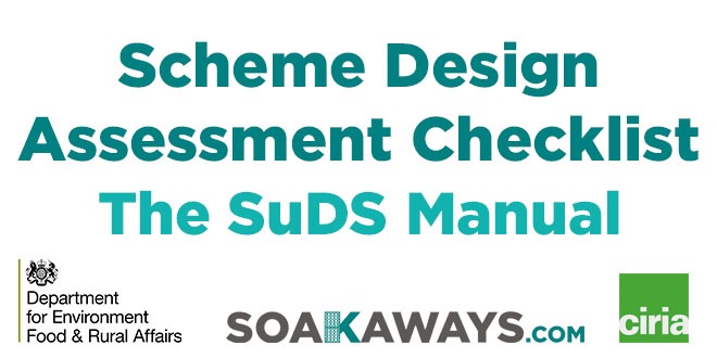 SuDS Scheme Design Assessment Checklist