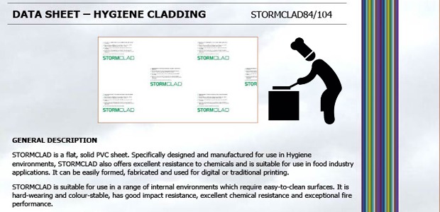 Food Grade Cladding - Information & Data Sheet